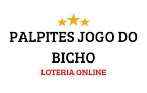 PALPITES JOGO DO BICHO | LOTERIA ONLINE