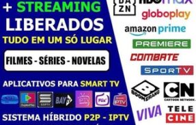 Canais IPTV/P2P / Filmes / Séries – Teste 4h grátis