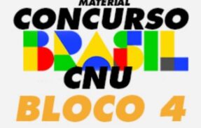 MATERIAL CONCURSO CNU BLOCO 4