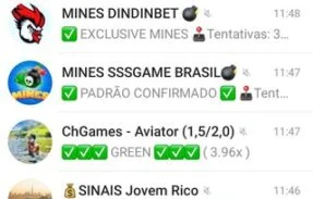 Robô Do Mines SSSGAME - Grupos Telegram