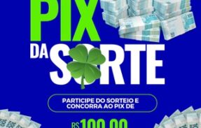 🎉💸 SORTEIO PIX DE R$100,00!