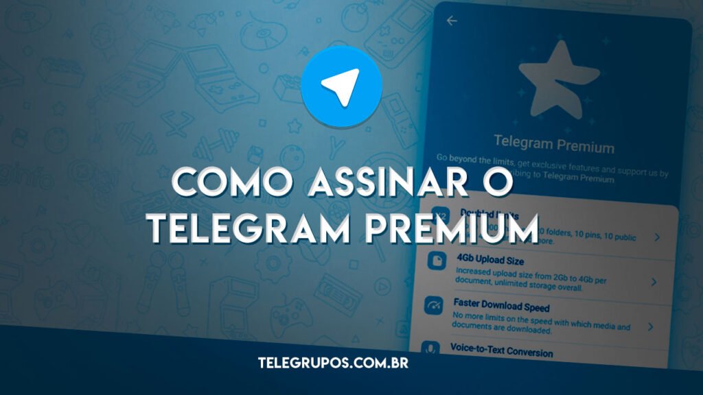 Como assinar o Telegram Premium